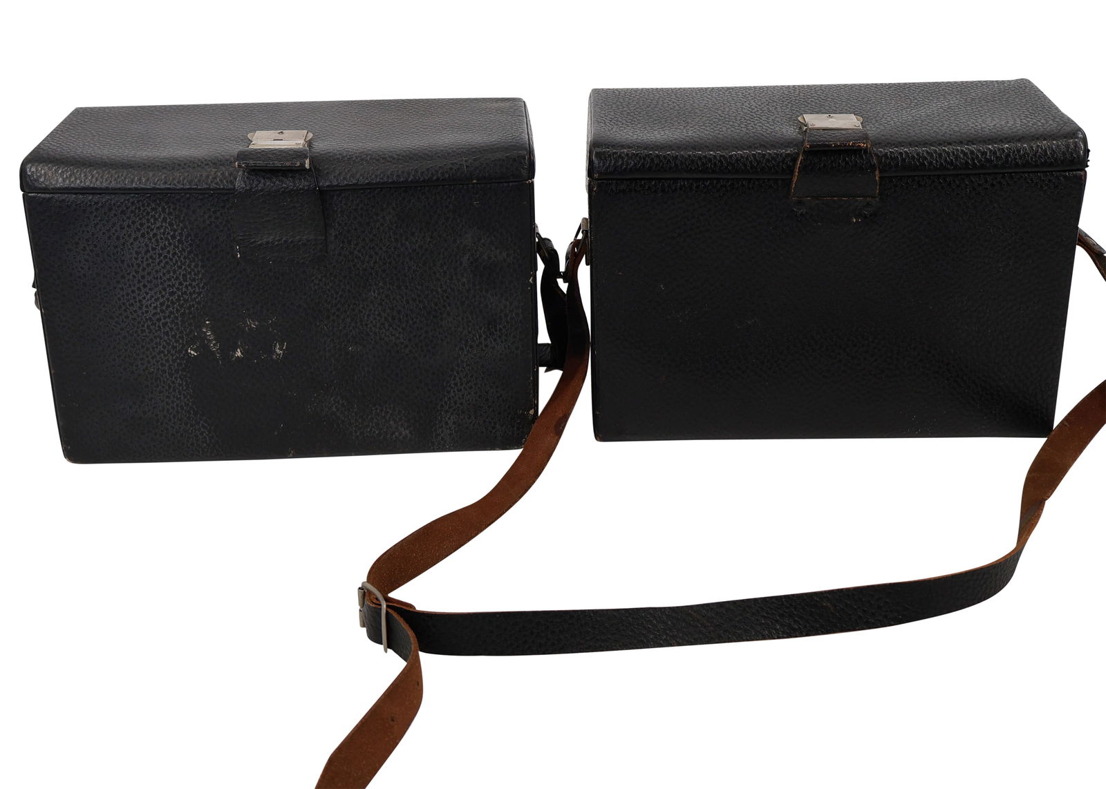2pc Vintage Carl Zeiss Leather Camera Bags (1 of 6)