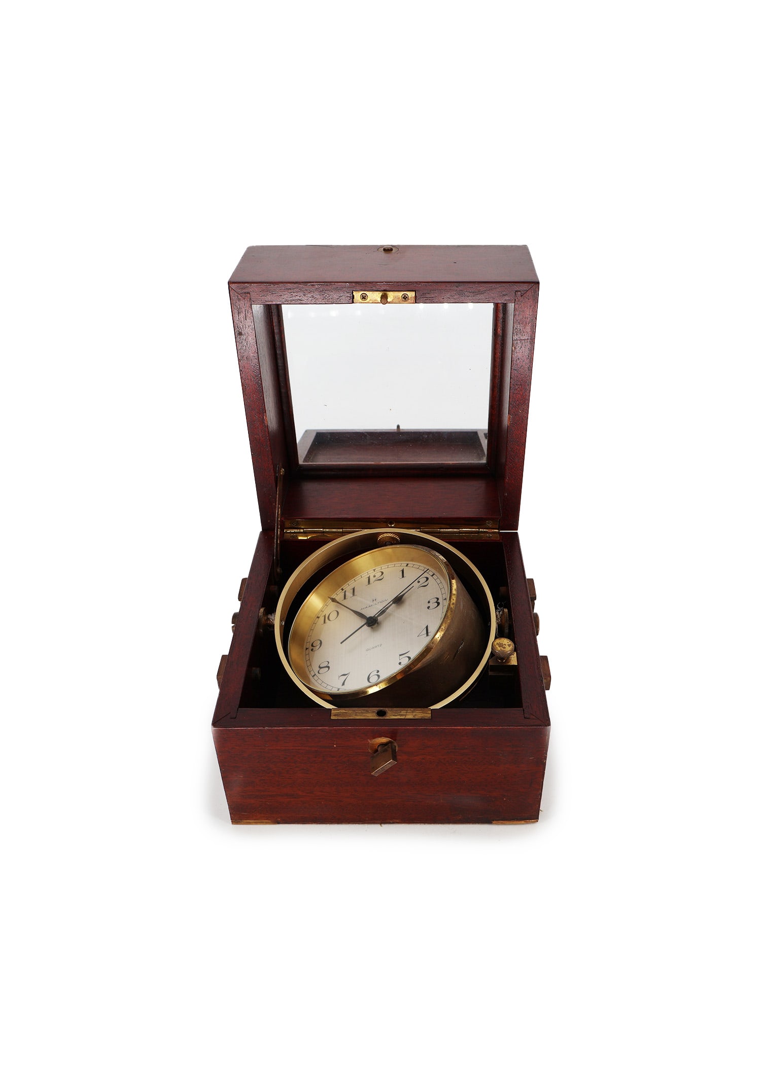 Hamilton Naval Chronometer: The 1940's Hamilton Naval Chronometer is a prestigious timekeeping instrument that served as an essential tool for navigation during World War II. Crafted with precision and accuracy, this chronometer