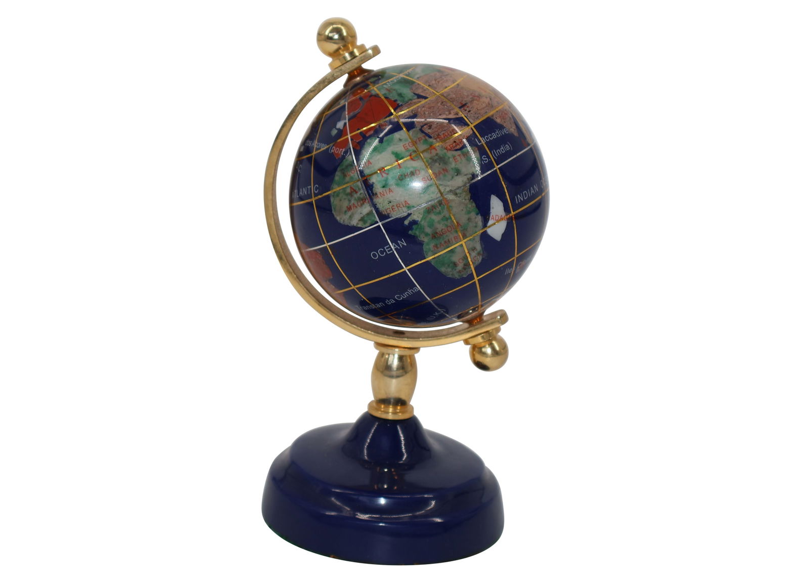 Miniature Mineral Desk Globe (1 of 2)