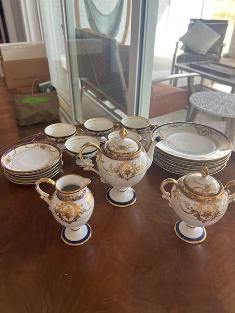 Noritake Hand Painted Tea Set (1 of 18)