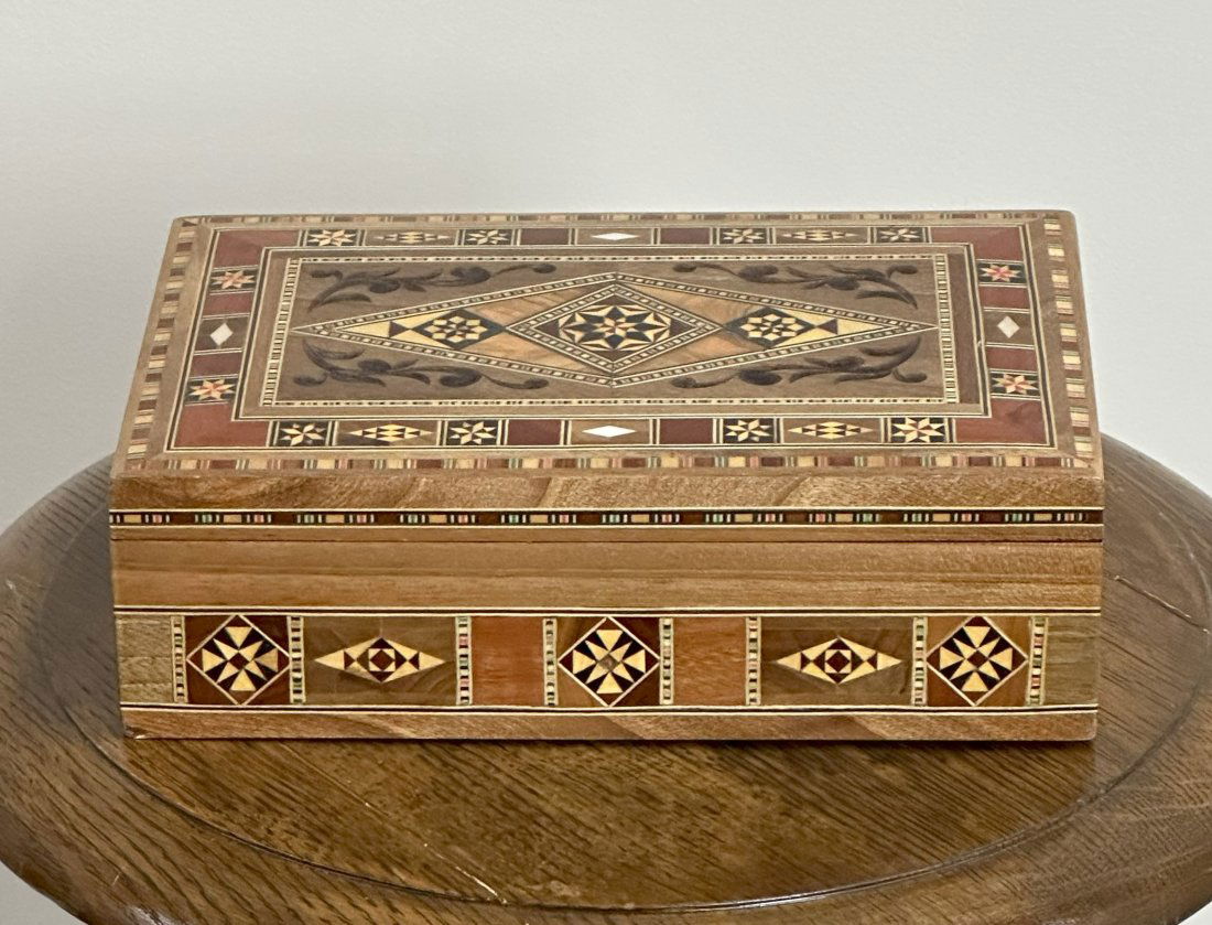 Syrian Middle Eastern Candy Tabletop Box. (1 of 3)