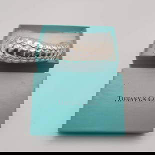 Tiffany & Co Sterling Cuff Bracelet 58g: Tiffany & Co Sterling Cuff Bracelet 58g