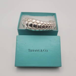 Tiffany & Co Sterling Cuff Bracelet 58g: Tiffany & Co Sterling Cuff Bracelet 58g