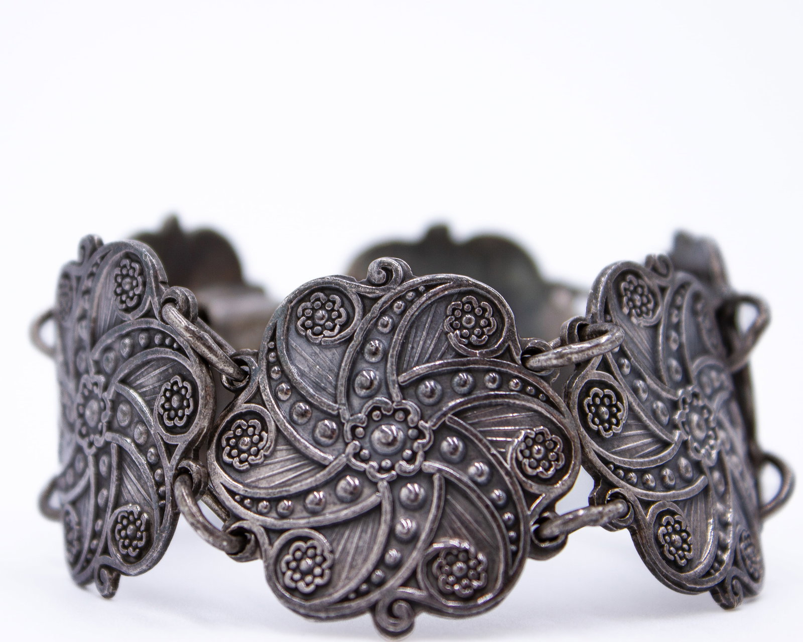 Sterling Taxco Old Bracelet TV-60 TVP (1 of 6)