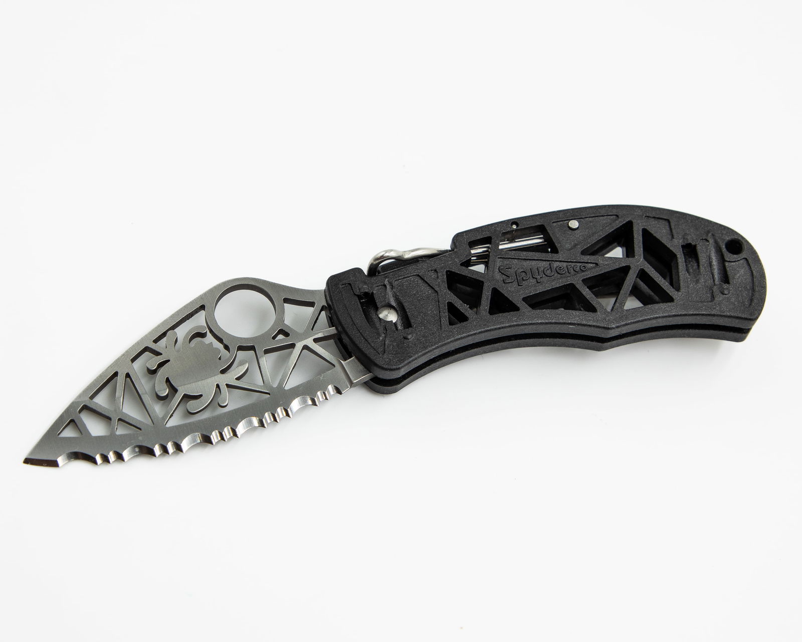 Spyderco C35SBK "Q" Knife Like New Condition (1 of 3)