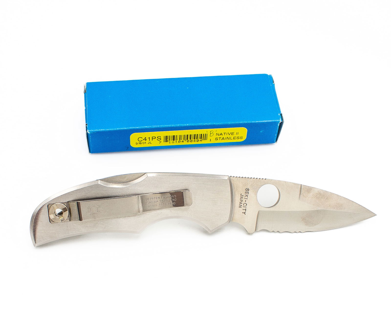 Spyderco C09P Co-Pilot Knife Like New Condition (1 of 10)