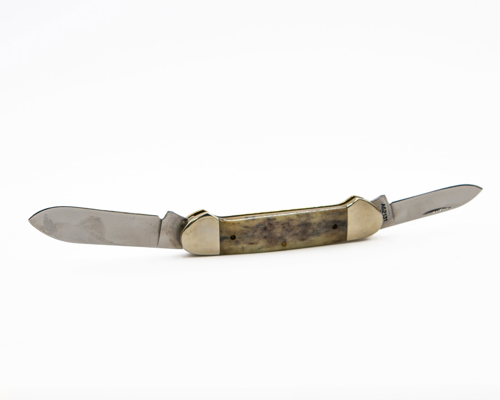Case A62131 SS Canoe Red Appaloosa Knife Like New Condition: Case A62131 SS Canoe Red Appaloosa Knife Like New Condition