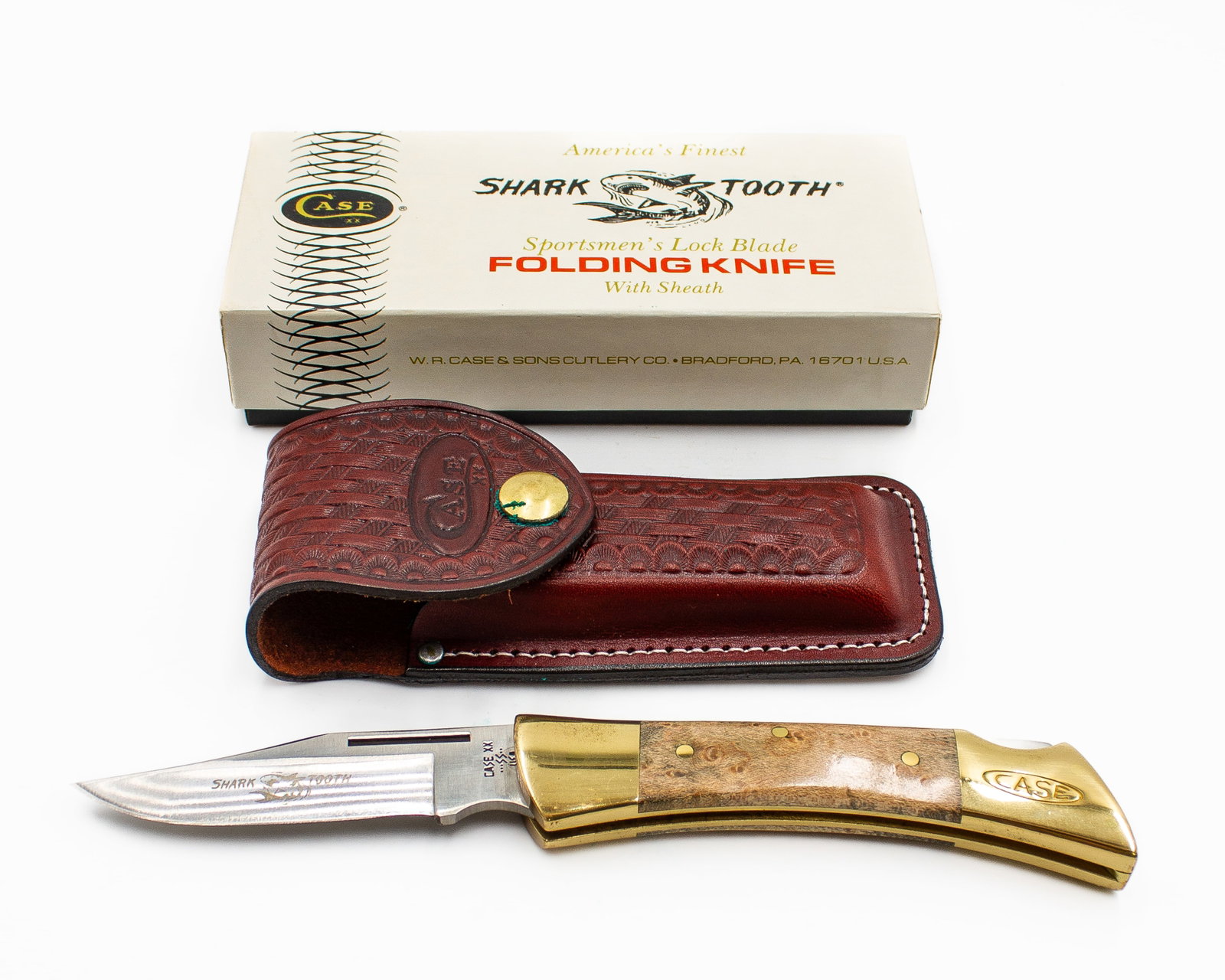 Case P197-SSP Shark Tooth Knife Like New Condition: Case P197-SSP Shark Tooth Knife Like New Condition