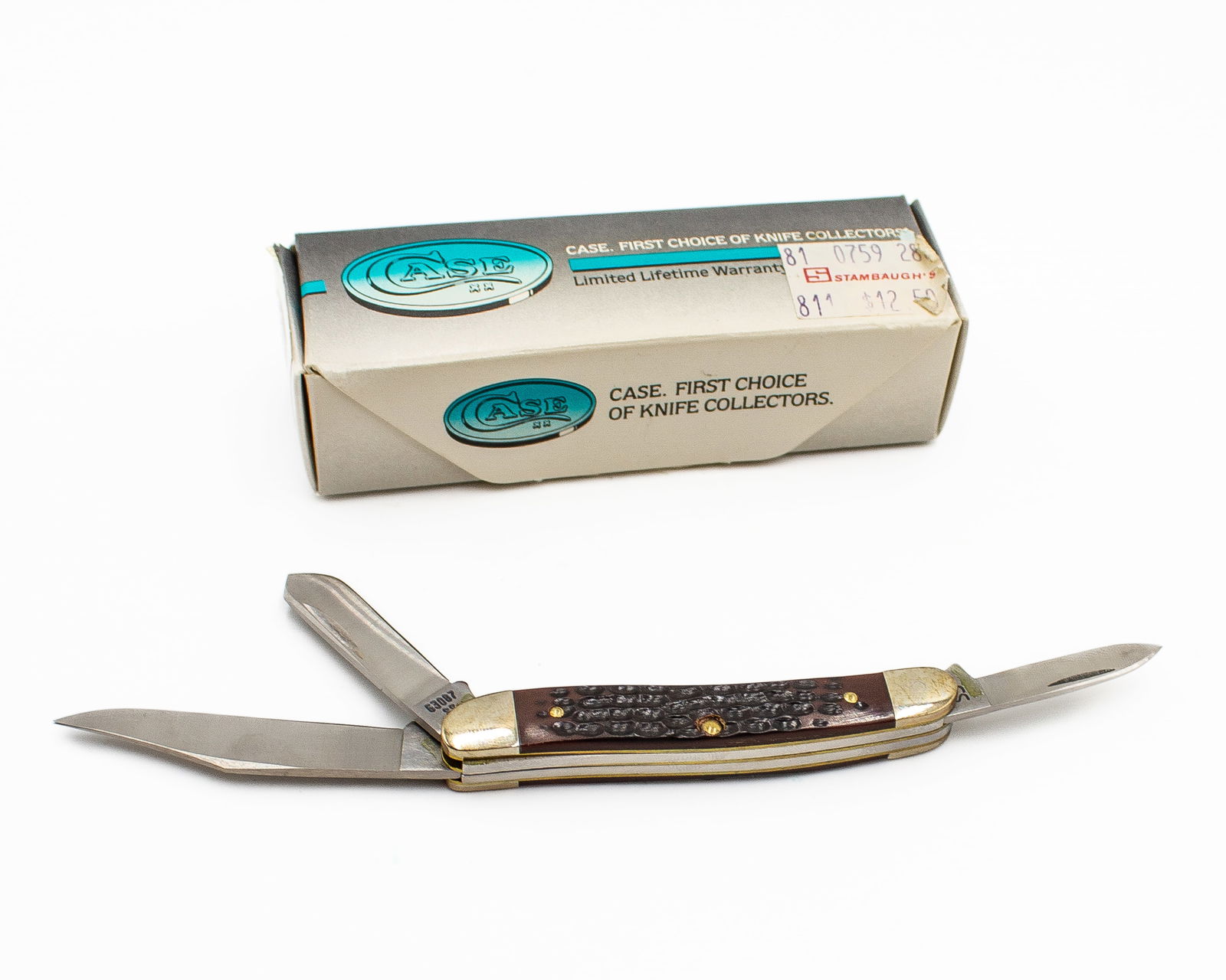 Case 217 63087 SS Folding Knife Like New Condition (1 of 8)