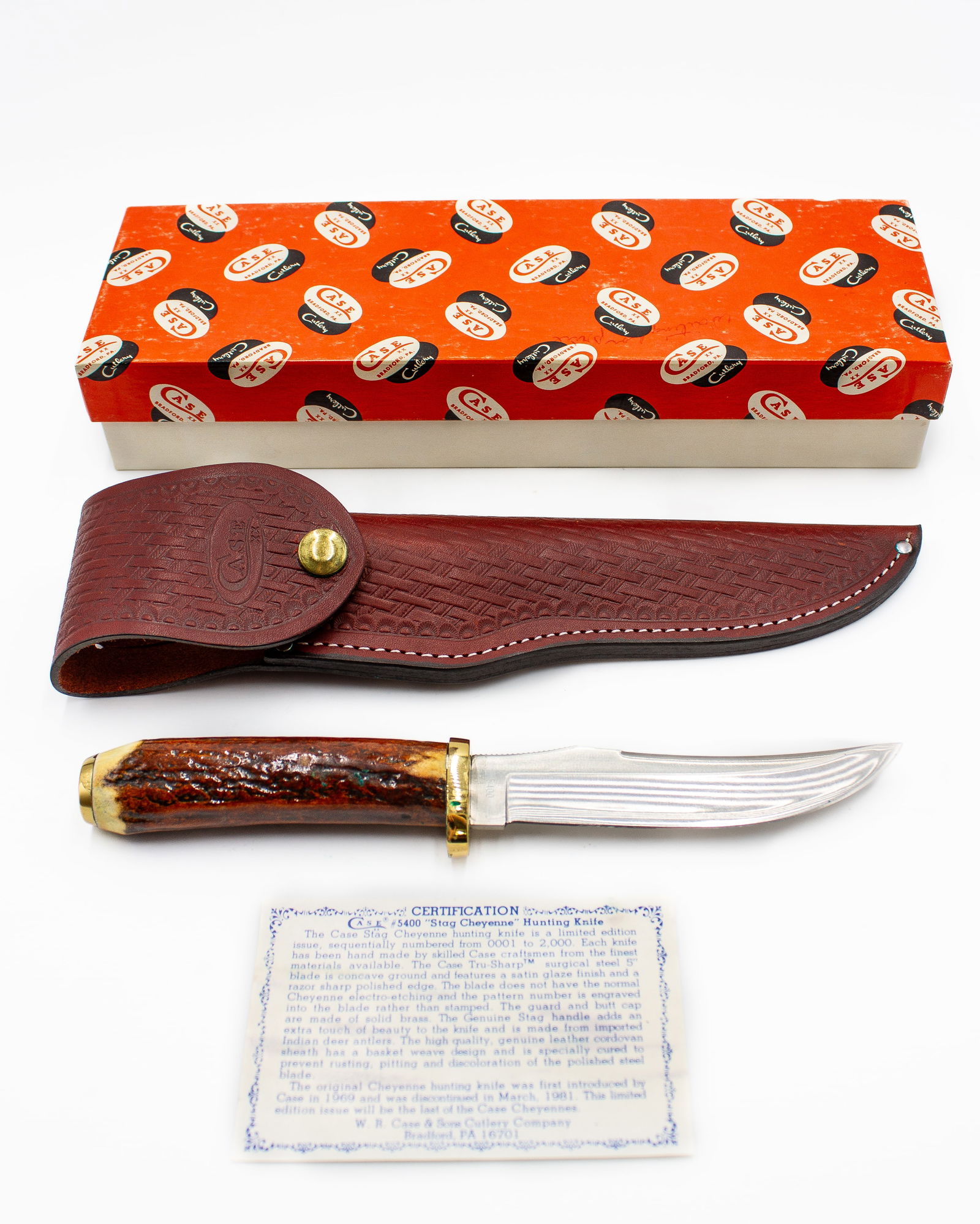 Case 5400 Stag Blade Knife Like New Condition (1 of 11)