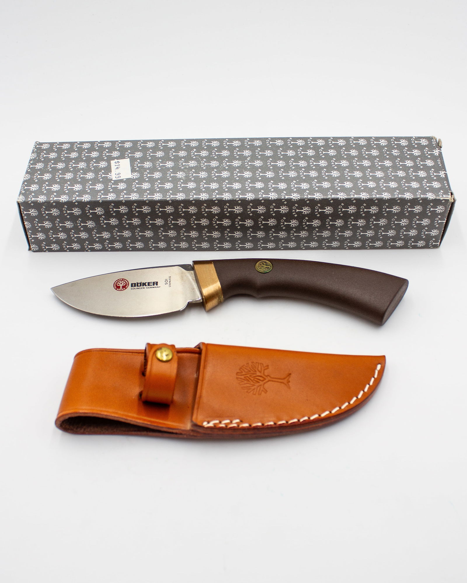 Boker Tree Brand 501 Hunting Knife Like New Condition (1 of 9)