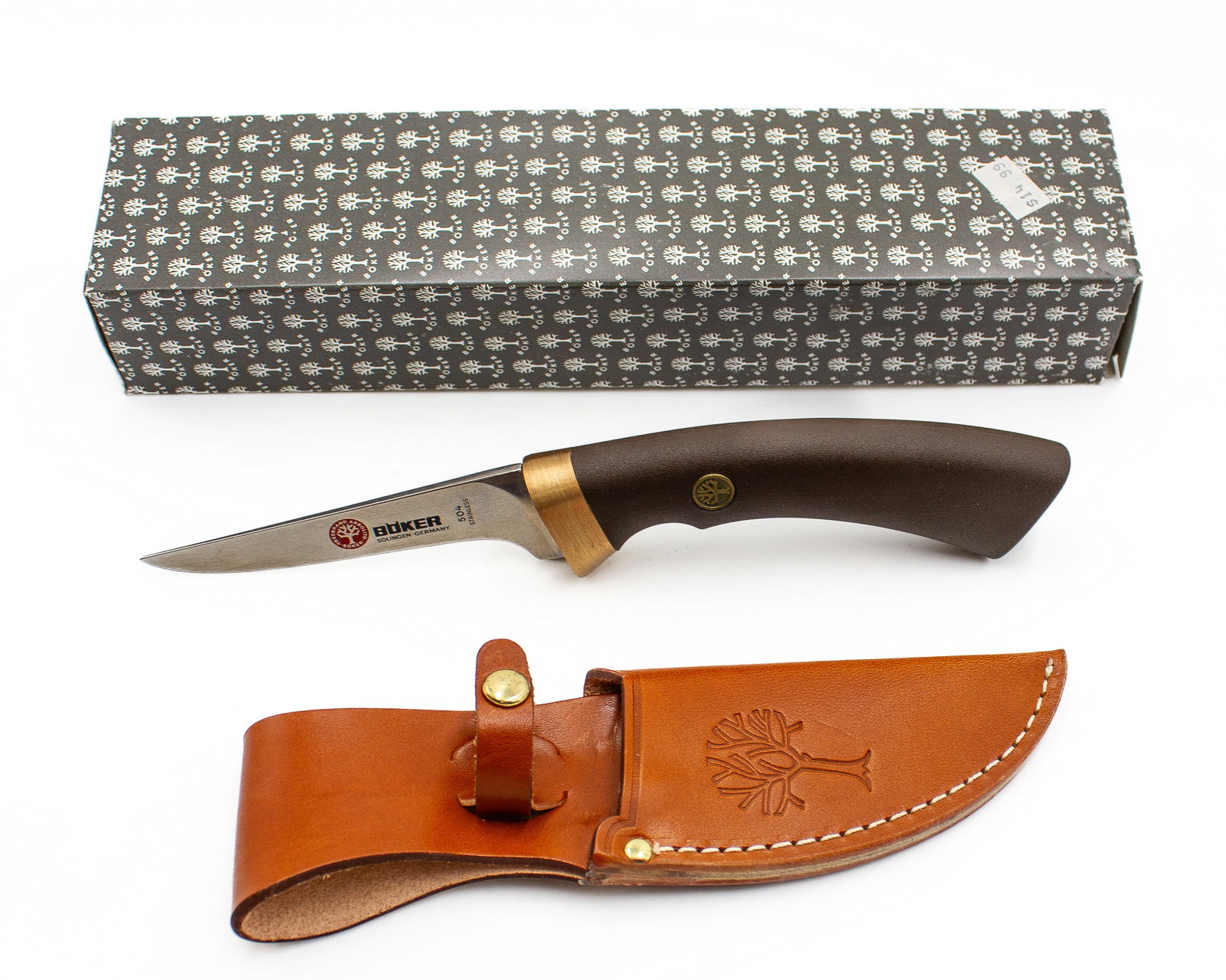 Boker Tree Brand 504 Hunting Knife Like New Condition (1 of 9)