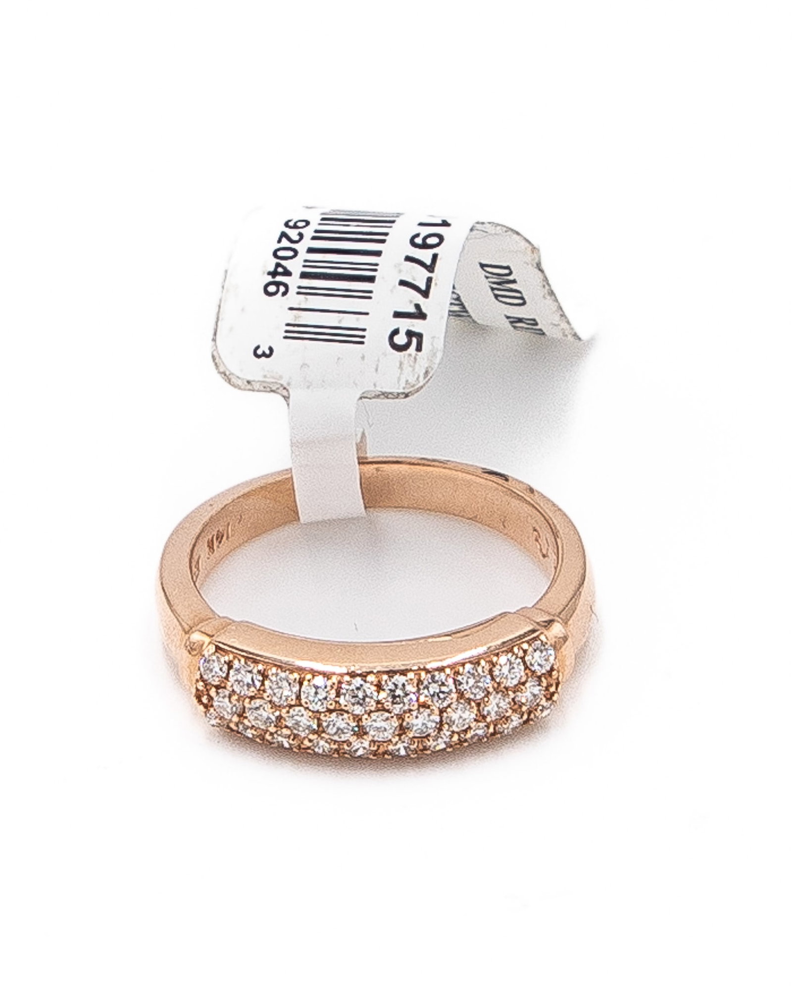 Effy 14K Rose Gold Diamond Ring Sz. 7 (1 of 10)