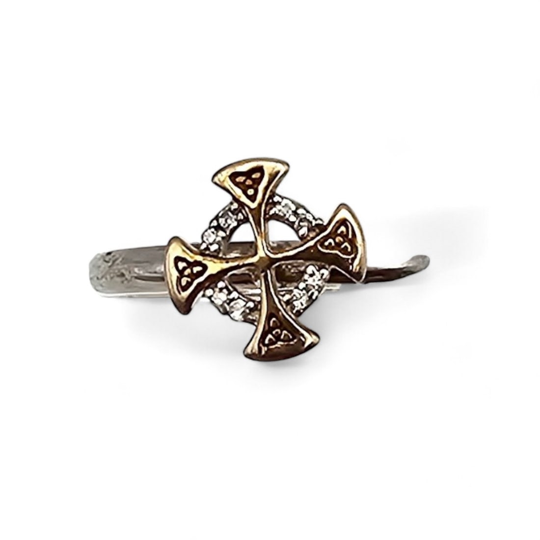 Tara's Diary Sterling Silver Cross Ring Size 5.75 2.9 G: Tara's Diary Sterling Silver Cross Ring Size 5.75 2.9 G