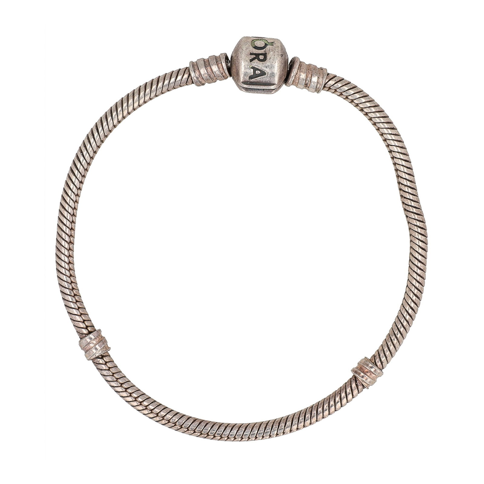 Pandora Sterling Silver Charm Bracelet: Pandora Sterling Silver Charm Bracelet 13.7g