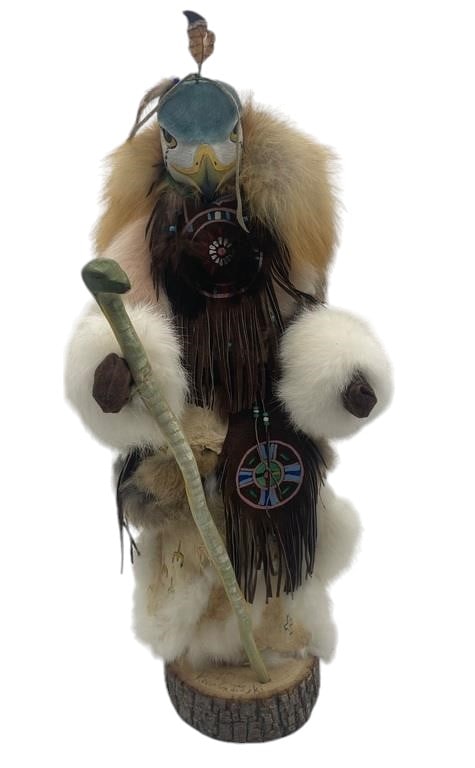 Rare Kevin Gadomski Native American Ojibway Eagle Manitou Totem (1 of 10)