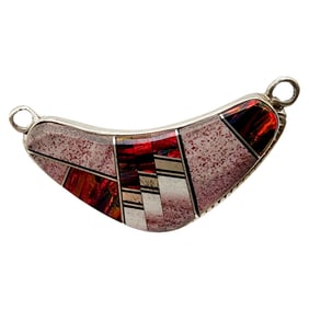 Zuni Sterling Multistone Pendant 12.2g