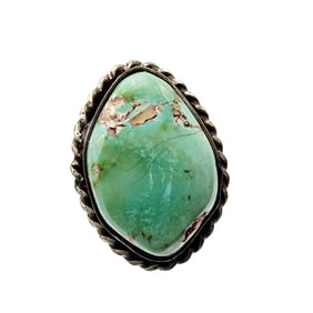Navajo Sterling Turquoise Ring Sz 3.25 3.9g
