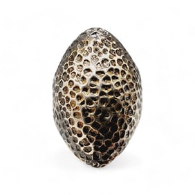 Sadie Calvin Navajo Sterling Textured Ring Sz 6.5 5g