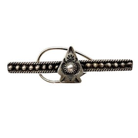 Vintage Fred Harvey Era Sterling Stamped Arrow Tie Clip 11.1g