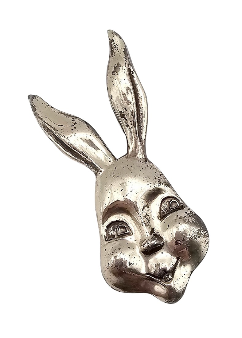 Lang Sterling Silver Bunny Rabbit Brooch 6 G (1 of 3)