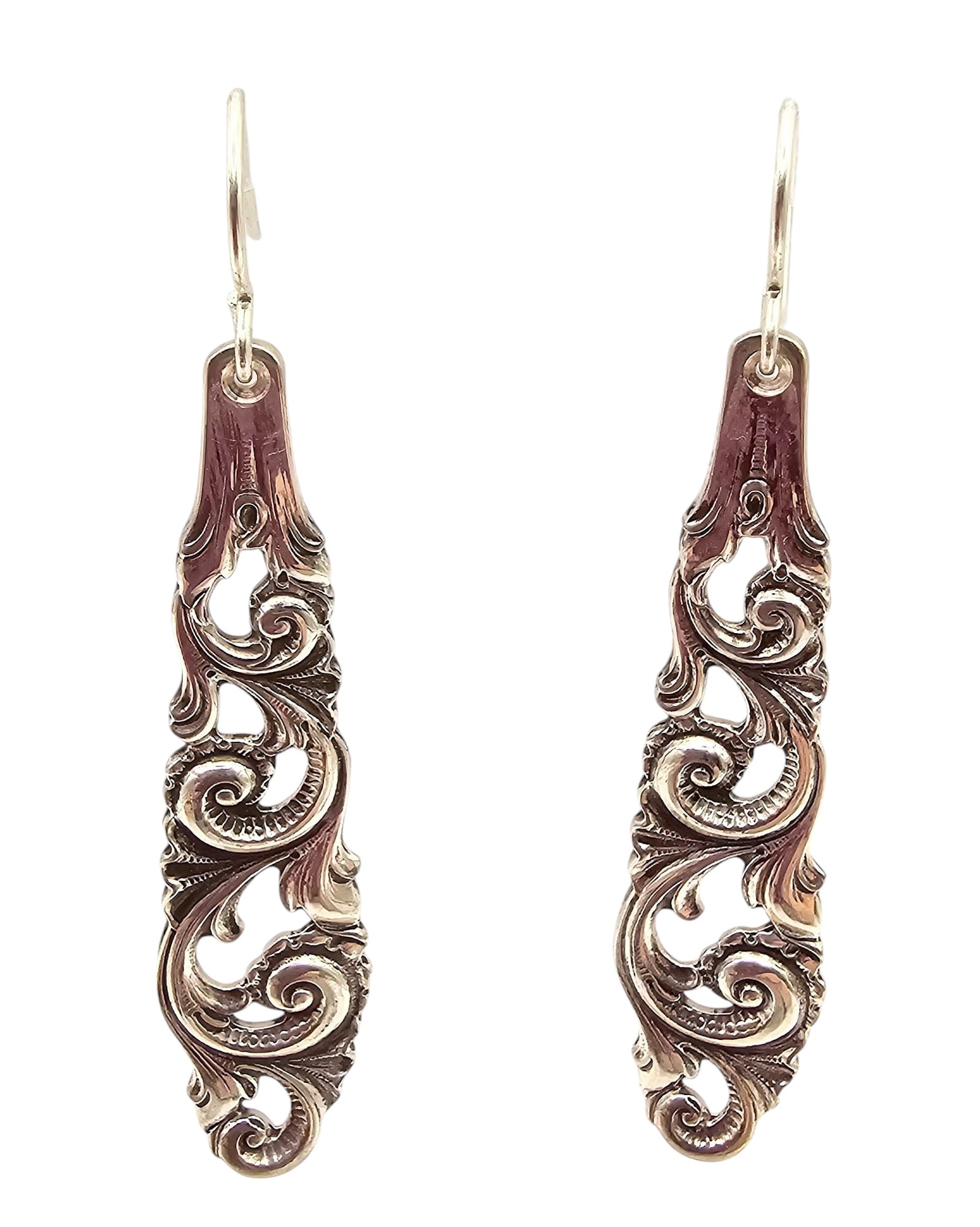 Brodrene Mylius Tele Sterling Silver Earrings 8.3 G (1 of 3)