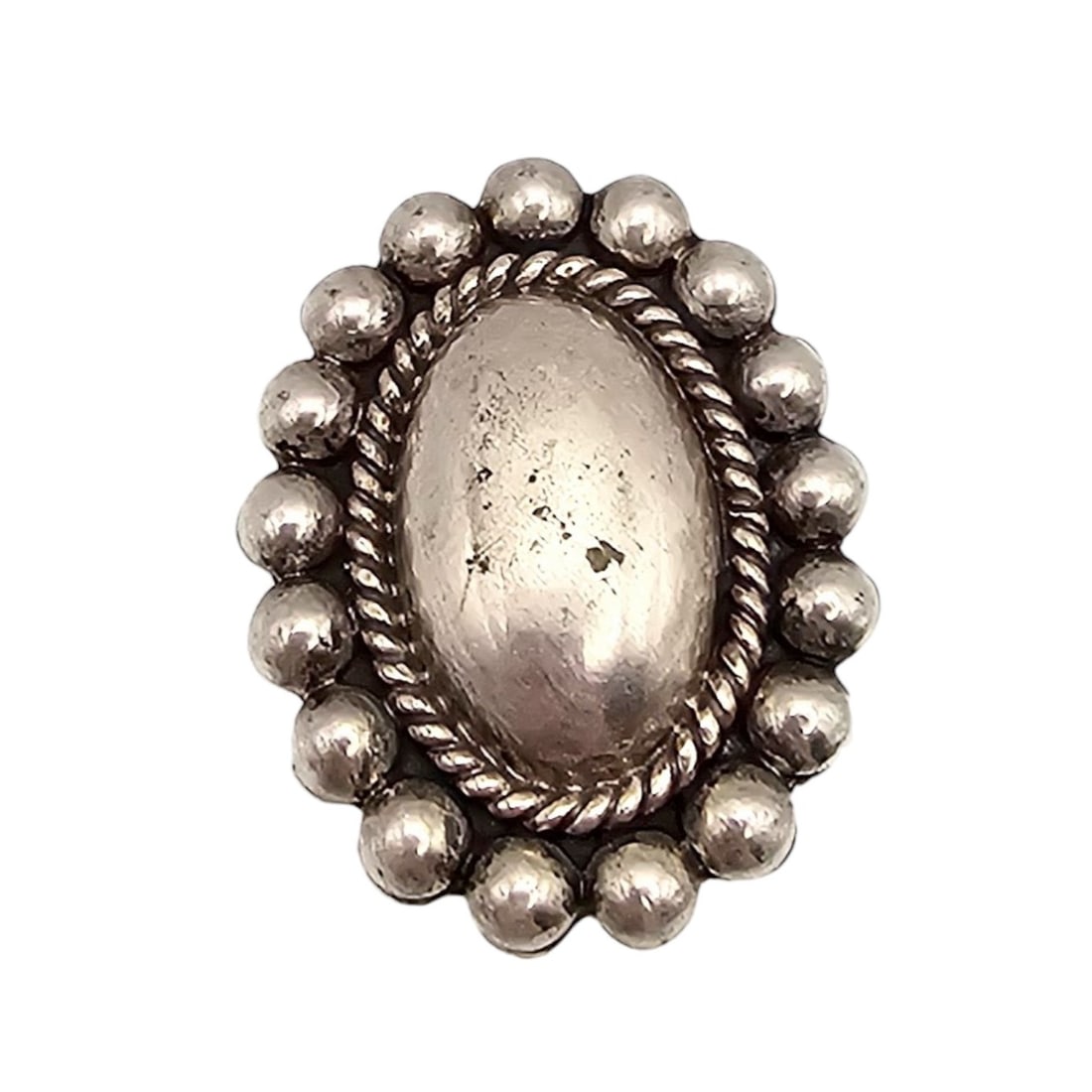 Mexico CII Sterling Silver Ring Size 7.5 11.3 G (1 of 3)