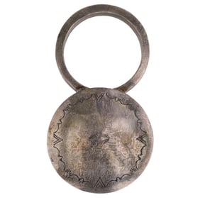 Jessica Claw Navajo Sterling Rattle