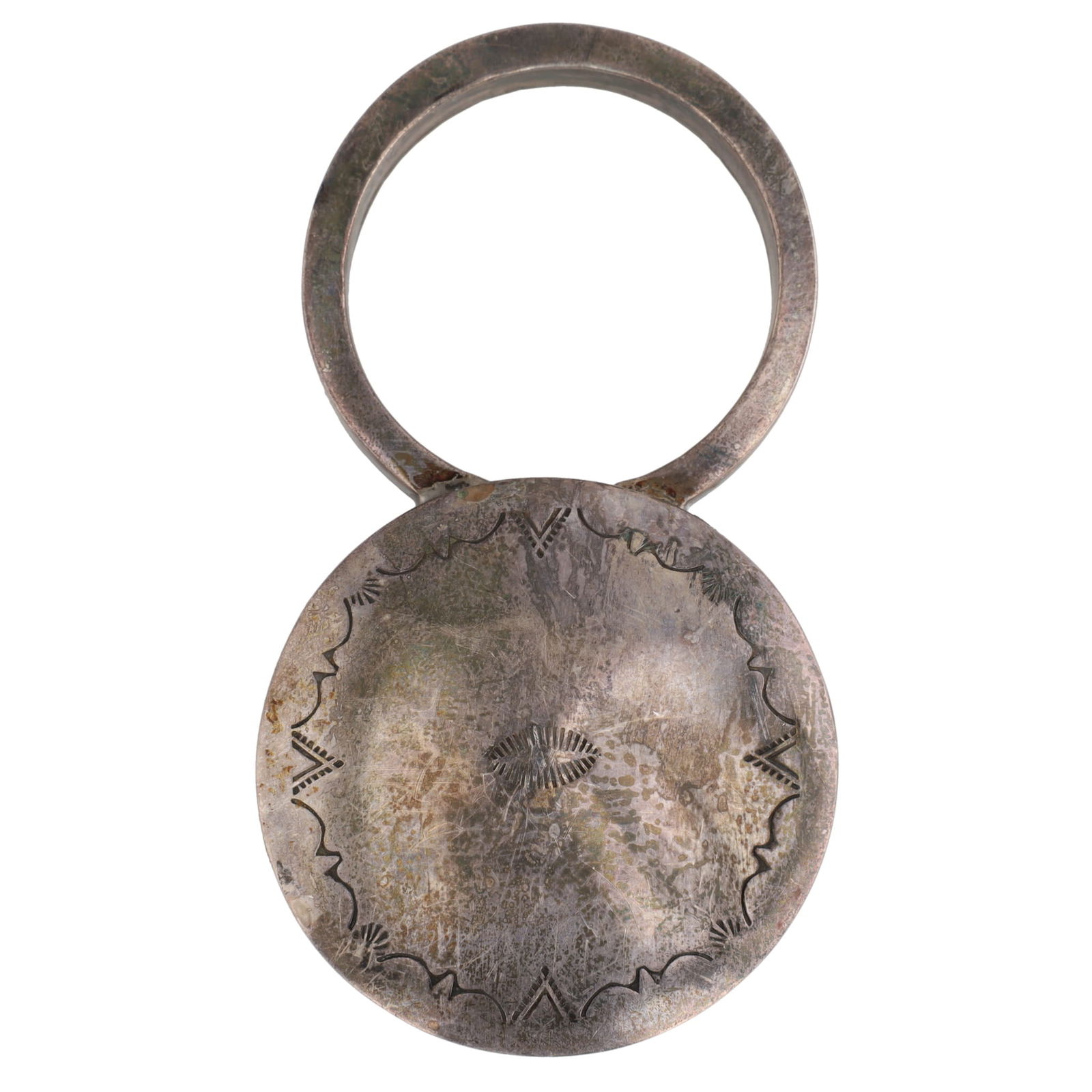 Jessica Claw Navajo Sterling Rattle