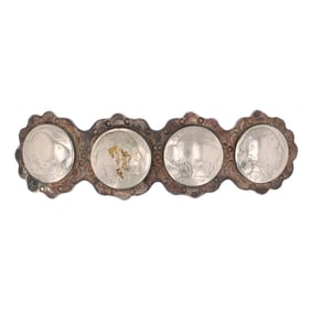 Lee Prince Cherokee Buffalo Nickel Hair Clip