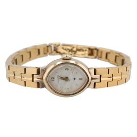 Vintage Hamilton 10K Gold Filled Ladies Watch AS-IS 22.3g