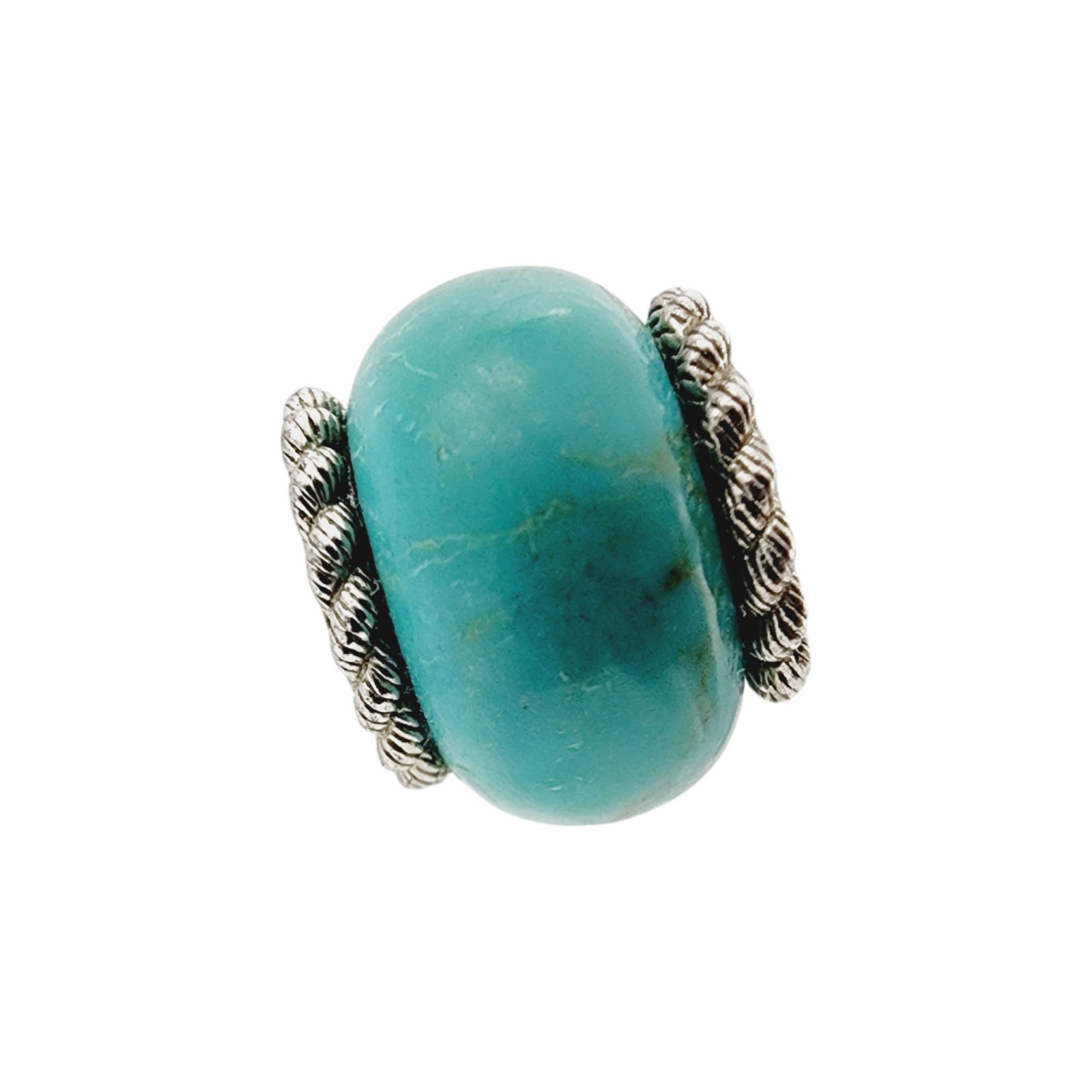 Judith Ripka Sterling Turquoise Slide Charm Pendant (1 of 4)