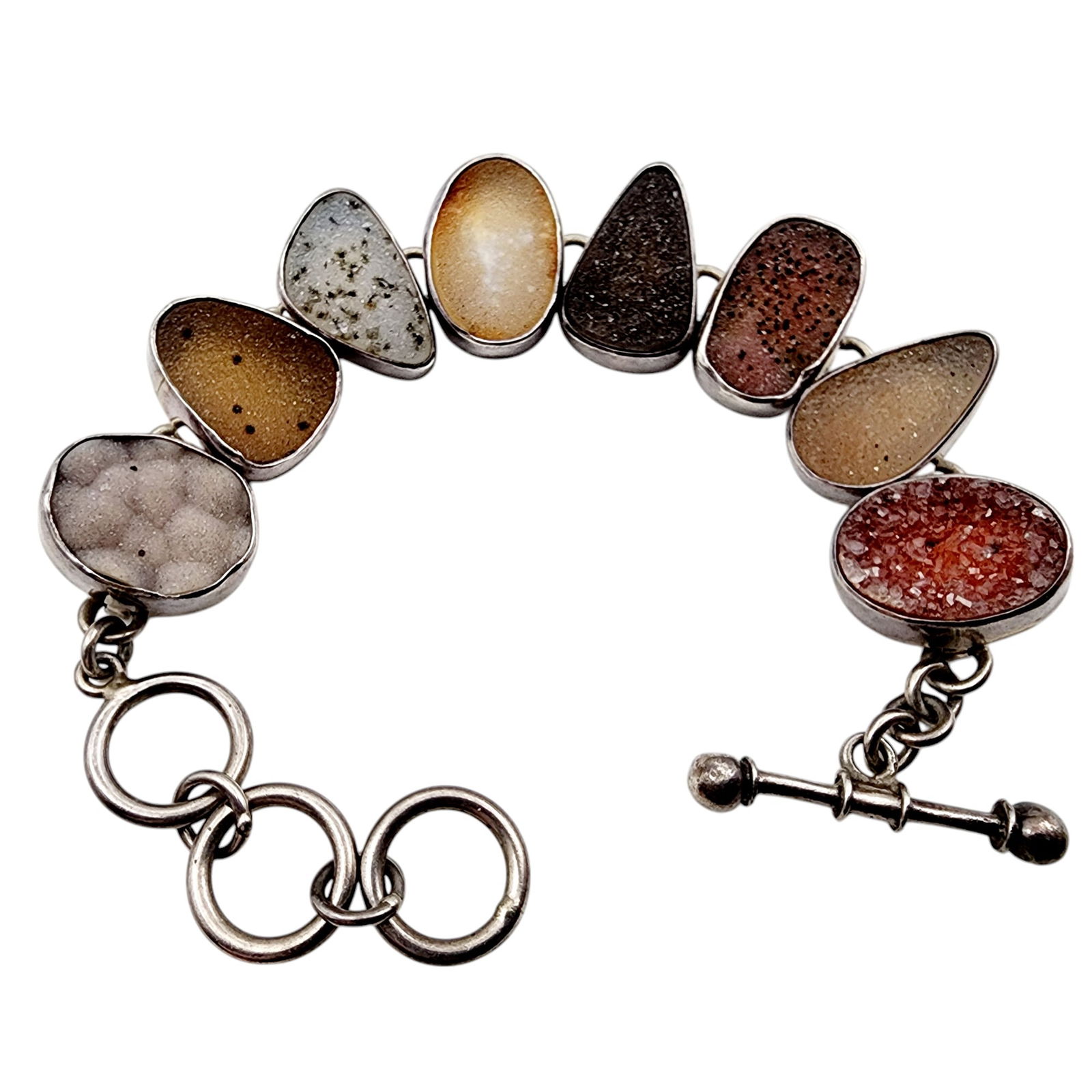 Charles Albert Sterling Druzy Bracelet (1 of 7)