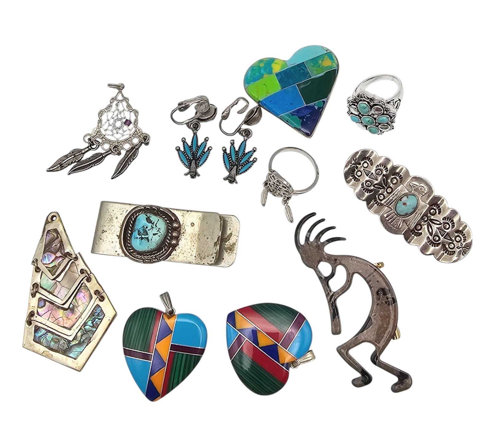 Lot Southwestern Multi Stone Jewelry (1 of 3)