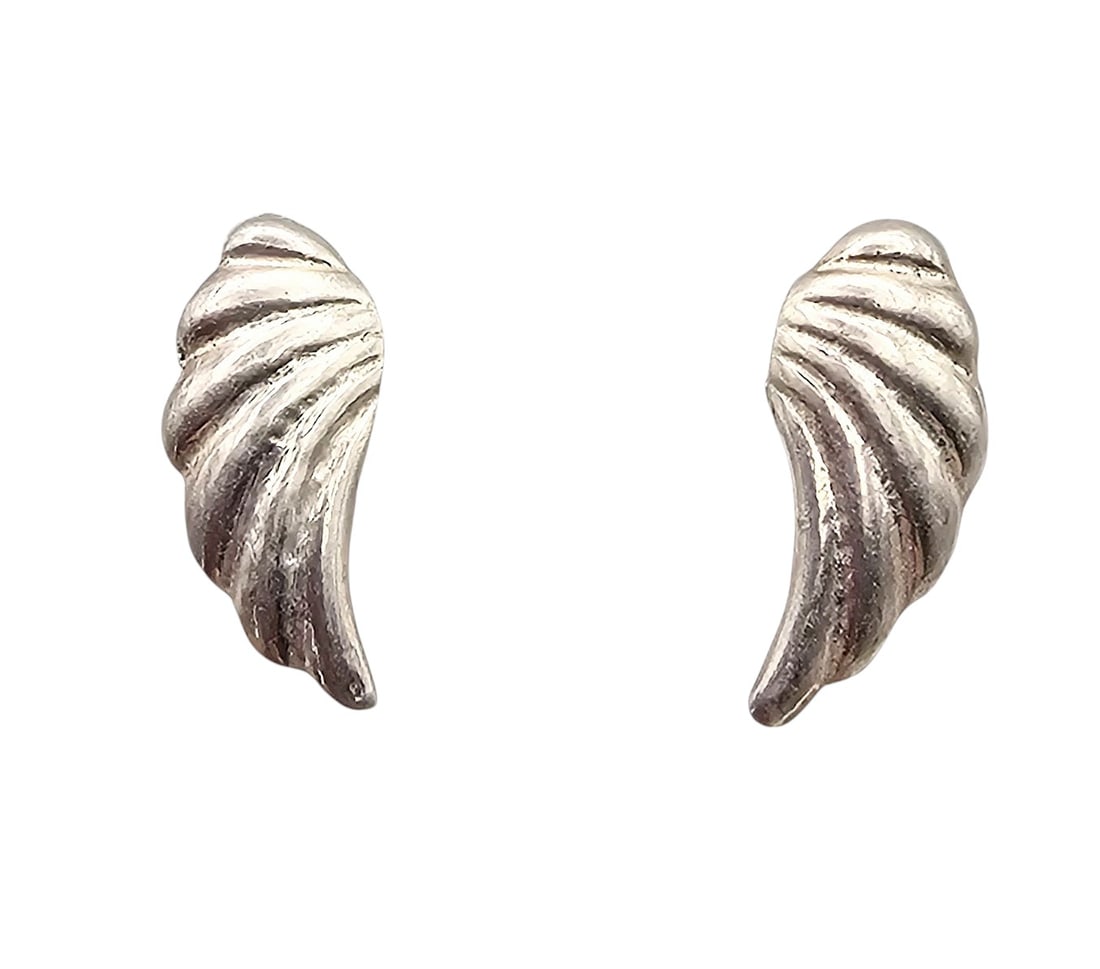 Mexico Sterling Silver Wing Earrings (1 of 4)