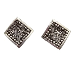 Louis Hill Sterling Silver Ornate Earrings 13 G