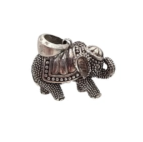 Lagos Sterling Silver Rare Wonders Elephant Pendant 16.3 G