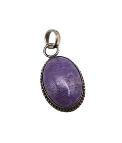 Spanish Argonite Sterling Silver Pendant 4.8 G