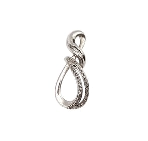 SUN Sterling Rhinestone Pendant 3 G