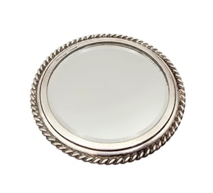 Tiffany & Co Sterling Silver  Compact Mirror 63.6 G