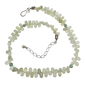 Jay King Mine Finds Jade Turquoise Sterling Silver Necklace 50.7 G