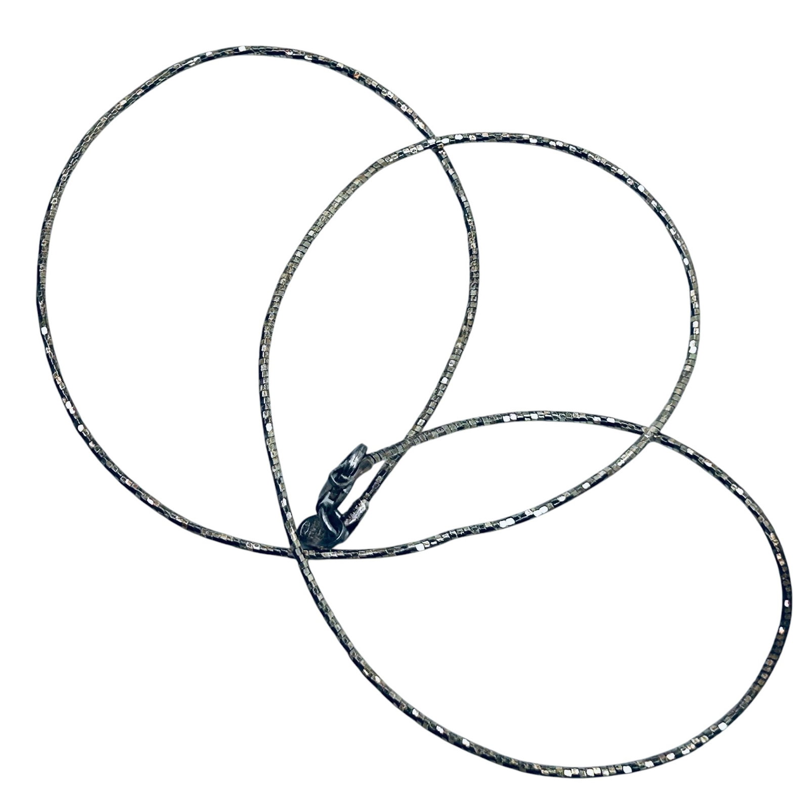 MILOR Italy Sterling Silver Gold Colored Round Chain Necklace. 4.55 G.: MILOR Italy sterling silver gold colored round chain necklace. 4.55 g.