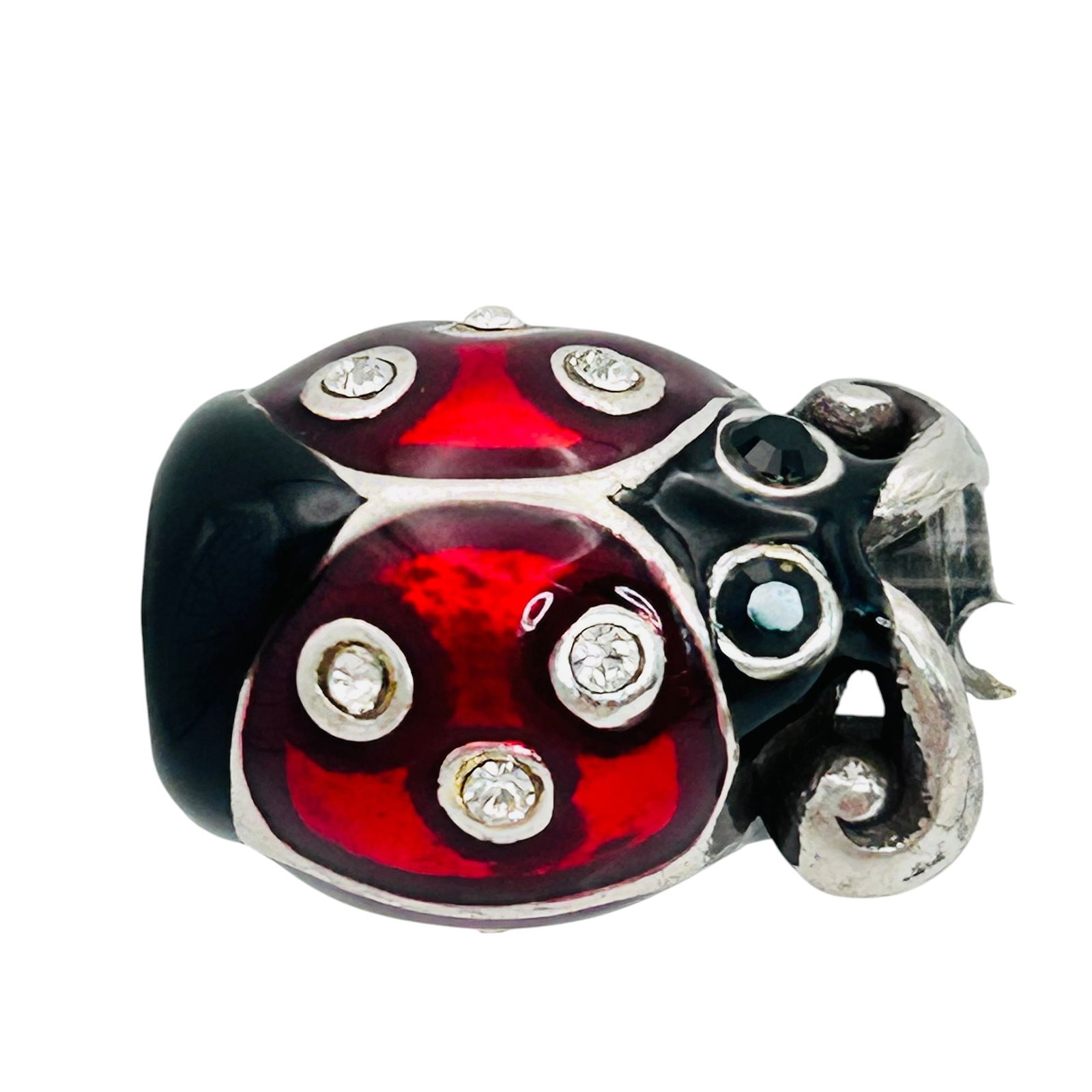 Sterling, Silver Ladybug, Pendant Or Charm 6.02 G: Sterling silver ladybug pendant or charm 6.02 g