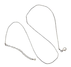 SWS Sterling Silver Liquid Silver Necklace 4.4 G