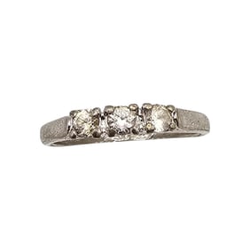 Signed Gemstone Sterling Silver Cocktail Ring Size 6.75 2.4 G