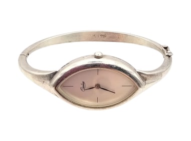 Quinn FS Sterling Silver Watch Bangle Bracelet 30.2 G