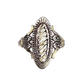 ULC Sterling Silver Ring Size 6.75 1.7 G