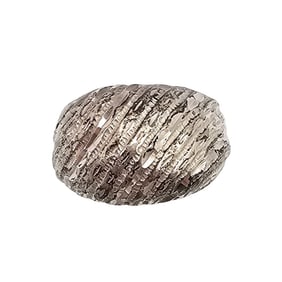 Sterling Silver Textured Ring Size 5.5 4 G