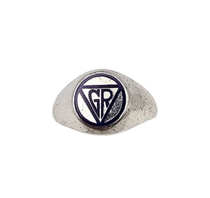 Sterling Silver Official 'GR' Ring Size 5.75 5.3 G