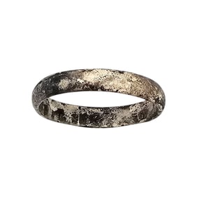Sterling Silver Band Ring Size 10 3 G